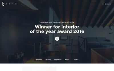 Interior  Furniture Website Template