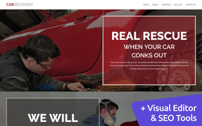 Plantilla Moto CMS 3 "Car Repair" #58432