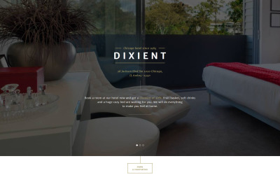 Responsive Hotels Responsive Landing Page Template Açılış Sayfası #58443