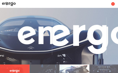 Szablon strony internetowej Energo
