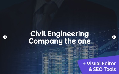 Civil Engineering Templates Moto CMS 3 №58541