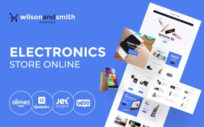 Eletrônicos - Tema WooCommerce da Loja de Eletrônicos Avançados