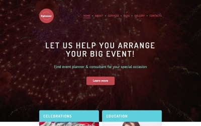 Eplannr WordPress Theme Tema WordPress №58523