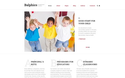 Responsywny szablon Joomla Balphics Joomla Template #58577