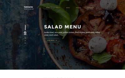 意大利餐厅响应式网站模板