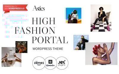 Astics - Fashion Blog WordPress Theme