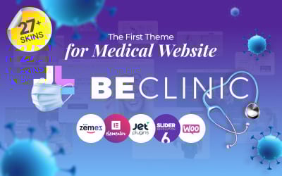 BeClinic - Multipurpose Medical Clean WordPress-tema