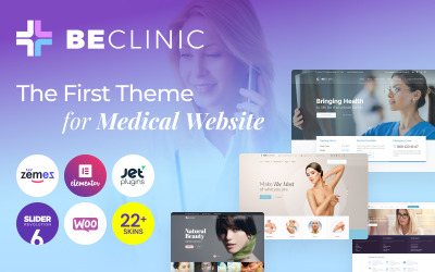 Responsive BeClinic - Multipurpose Medical Clean Wordpress #58654