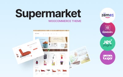 Responsive Decorys - Light Homemarket WooCommerce Theme #58663
