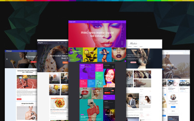 Tema WordPress Responsive #58671 "Blogging GPL Bundled"