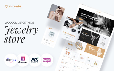 Zircone - Thème WooCommerce Bijoux Fantaisie