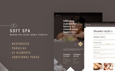 Beauty Salon Responsive Joomla Template