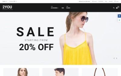 Bootstrap Magento motiv "2YOU" #58777