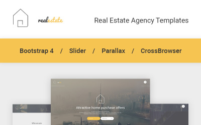 房地产网站模板