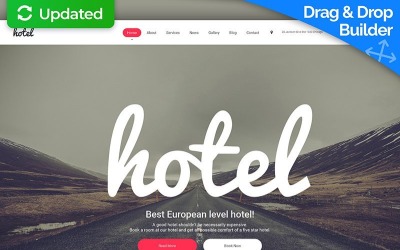 Hotel - Gastvrijheid Moto CMS 3-sjabloon