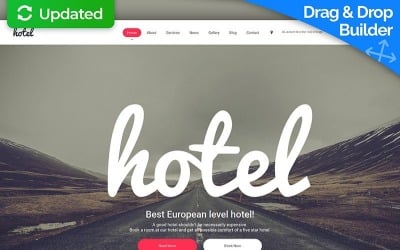 Hotel - Hospitality Moto CMS 3 Template