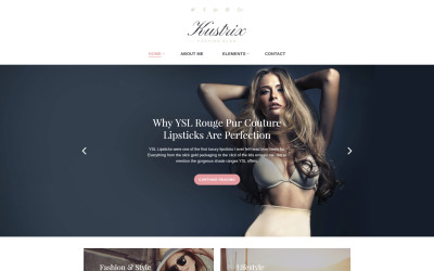 Kustrix Template Web №58734