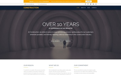 Plantilla Joomla "Construction Company Free Modern" #58786