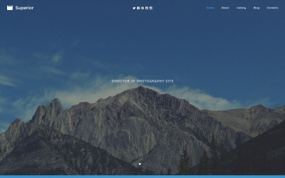 Responsivt Photographer Portfolio Responsive Website Template Hemsidemall #58783