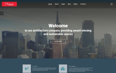 Responsywny szablon Joomla Florencia Architecture #58782