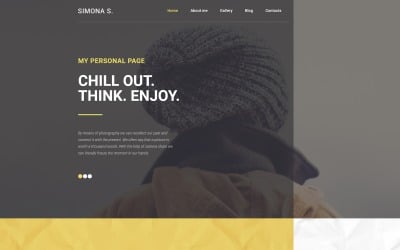 Simona S WordPress-thema
