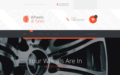 Wheels &amp; Tires VirtueMart Template