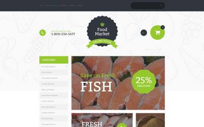 Food Market VirtueMart sablon 58876