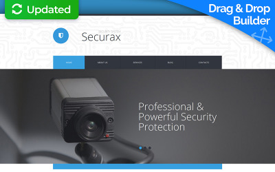 Security Responsive Moto CMS 3 Template