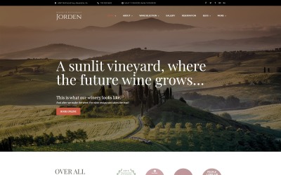 "Jorden" Responsive WordPress thema №58992