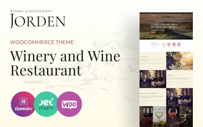 Jorden - Şarap ve Şarapçılık WordPress Teması