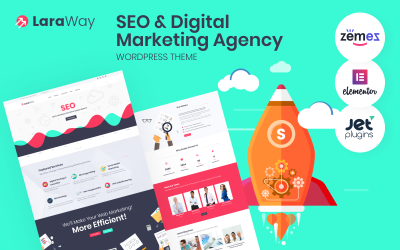 Laraway - Tema WordPress per SEO e agenzia di marketing digitale