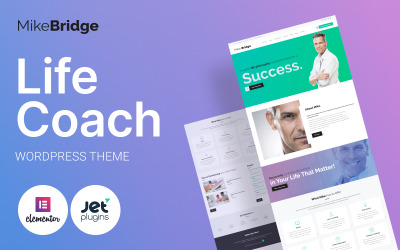 Mike Bridge - Motivational Coach WordPress Theme