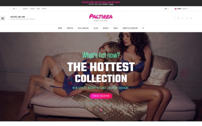 Paltirea - Tema PrestaShop responsivo a lingerie
