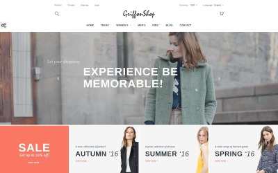 Responsive Griffon Shop - Apparel Prestashop #58967