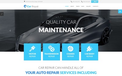 "Car Repair" 响应式Joomla模板 #59094