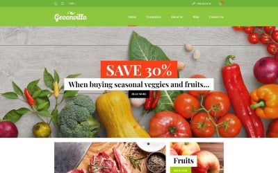 Greenville - Organic Food Restaurant WooCommerce Theme