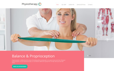 Rehabilitation Moto CMS HTML Template