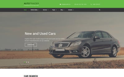 Šablona webových stránek AutoTrader
