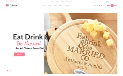 Talisman - Gifts Store Responsive WooCommerce Theme