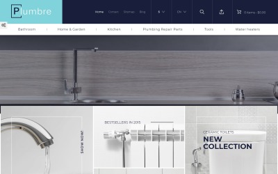 Tema De PrestaShop "Plumbre - Plumbing Supplies" #59032