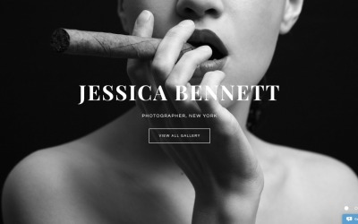 Photographer Portfolio Responsive Joomla Template