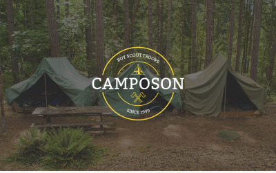 Templates Moto CMS 3 para Sites de Acampamento de Verão №59109