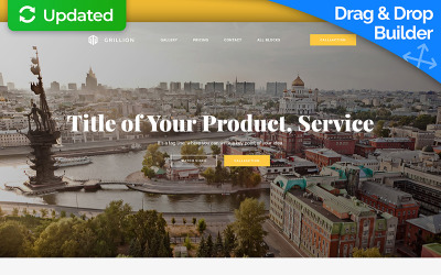 Šablona mikrostránek "Real Estate Landing Page Template" #59235