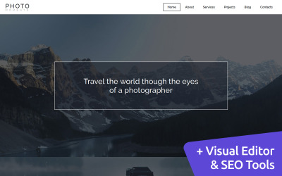 Template Galleria di Foto Responsive #59494 "Photo Moments"