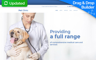 Vet Moto CMS 3 Template