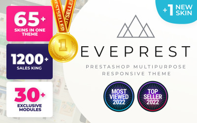 Eveprest - Multifunctioneel eCommerce-sjabloon PrestaShop-thema