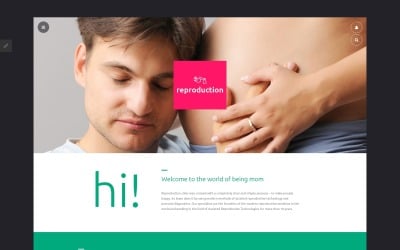 Modelo de Joomla responsivo para clínica de reprodução