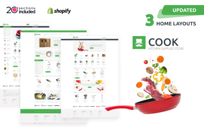 Cook Store Multipurpose Shopify Theme