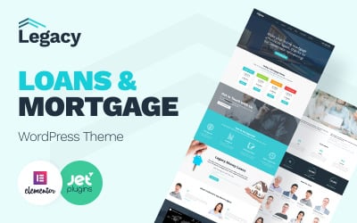Legacy - WordPress-thema voor onroerend goed en hypotheken