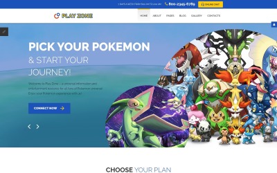 Responsywny szablon Joomla #60099 na temat: gry